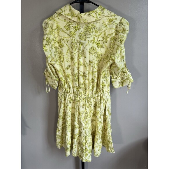Anthropologie Hutch Short-Sleeve Collared Mini Dress  Size S - Picture 6 of 8